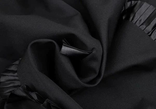 Comme des Garcons COMME des GARCONS Black Ruffled Midi Skirt Size US 28 / EU 44 - 7 Thumbnail