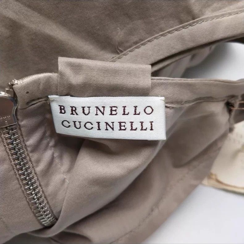 Brunello Cucinelli Brunello Cucinelli Sleeveless Dress Size US XXS / EU 40 - 5 Thumbnail