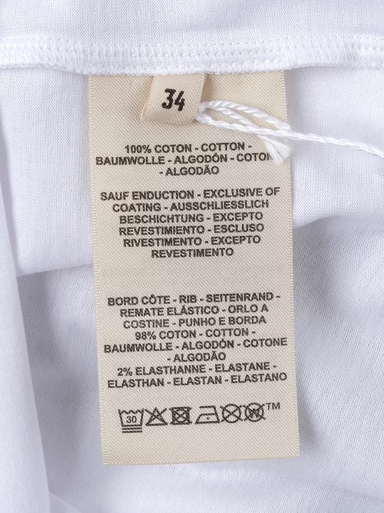 Hermes Hermes Women's White Short-Sleeve T-shirt Size US XS / EU 42 / 0 - 8 Thumbnail