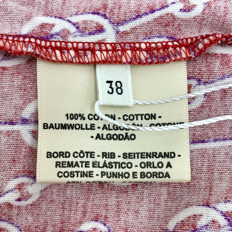 Hermes Hermes Cliquetis Red Cotton Dress Size US 38 / EU 54 - 6 Thumbnail