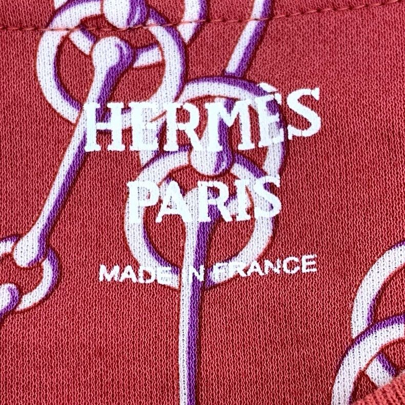 Hermes Hermes Cliquetis Red Cotton Dress Size US 38 / EU 54 - 5 Thumbnail