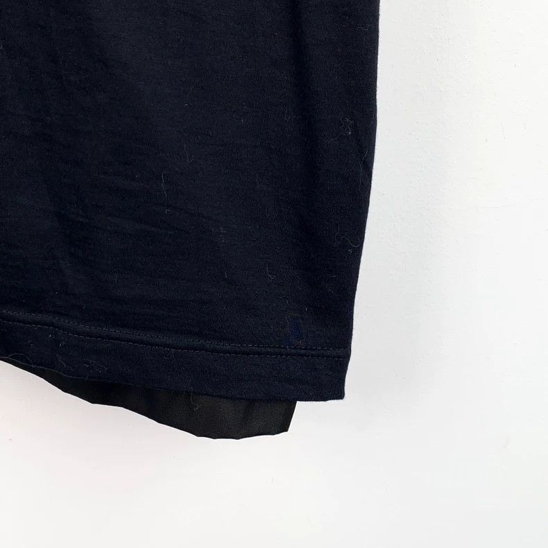 Prada Prada Black Triangle Logo Cotton T-shirt Size US XXL / EU 58 / 5 - 4 Thumbnail