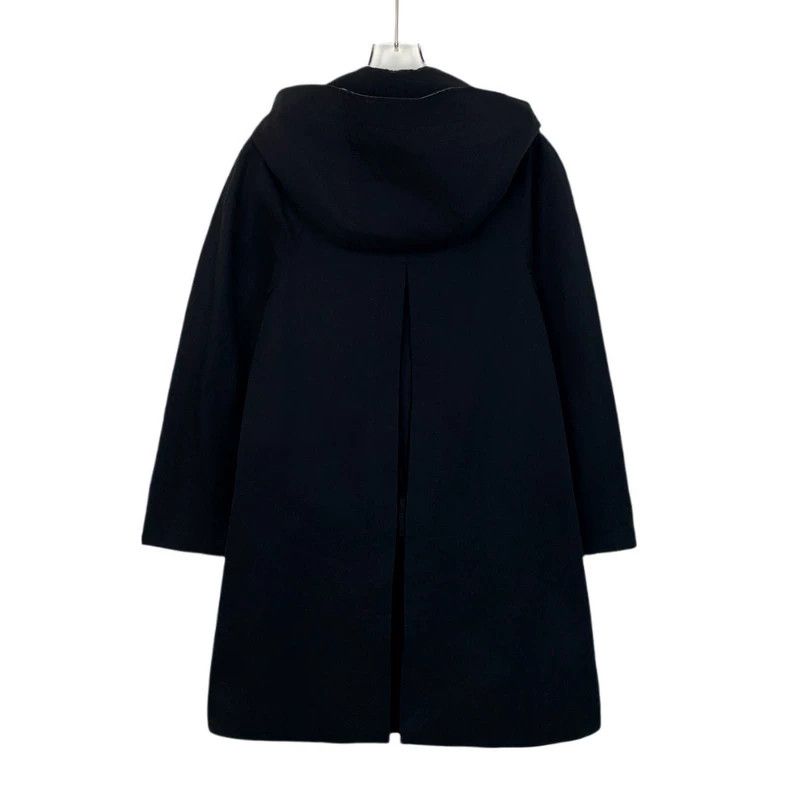 Burberry Burberry Black Cotton Hooded Trench Coat Size US XS / EU 42 / 0 - 2 Thumbnail
