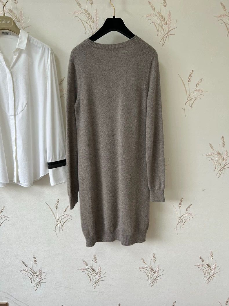 Loro Piana Loro Piana Cashmere Knit Dress Size US M / EU 48-50 / 2 - 2 Thumbnail