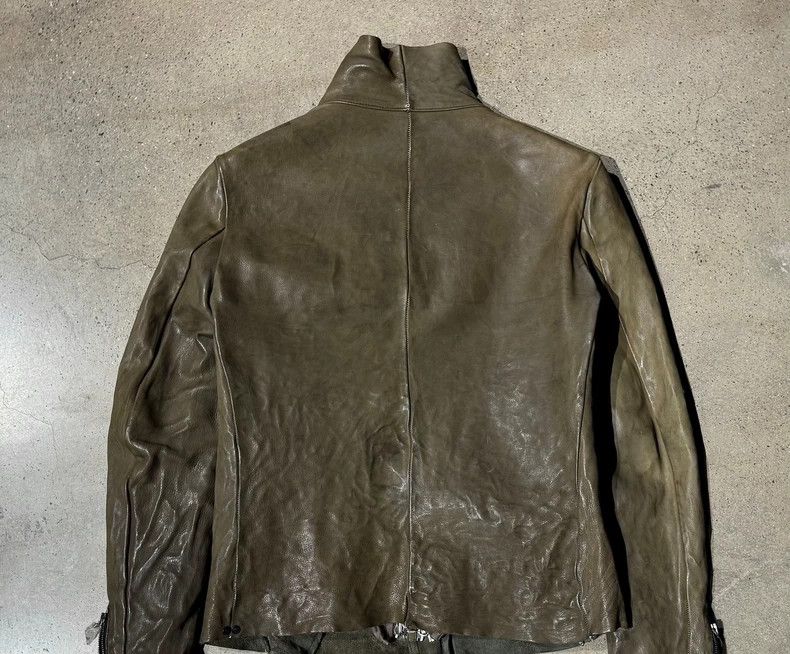 Guidi Guidi Baby Calf Leather High Neck Jacket Size US M / EU 48-50 / 2 - 2 Thumbnail