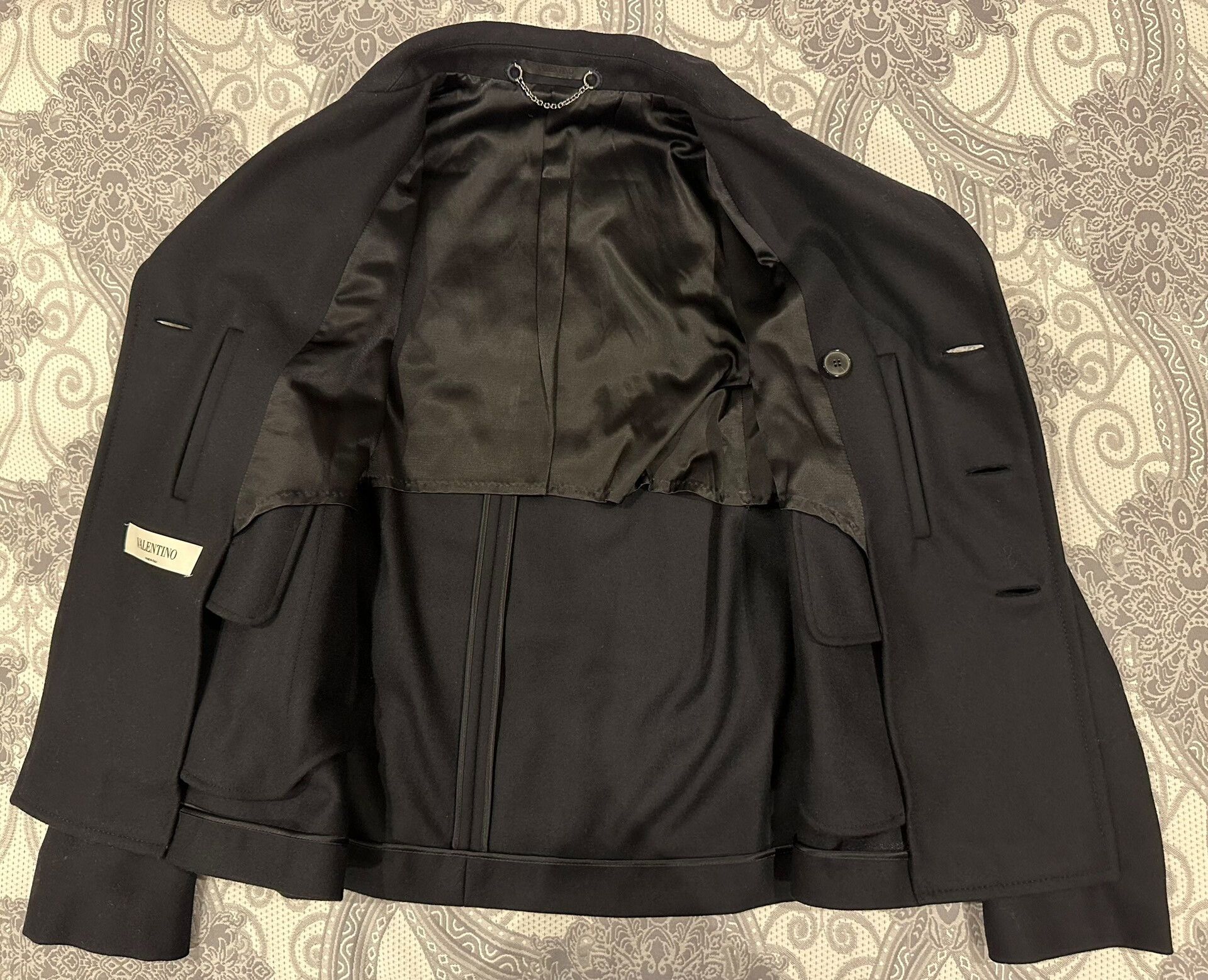Valentino Valentino Men's Wool Coat Size 52 Size US XL / EU 56 / 4 - 3 Thumbnail