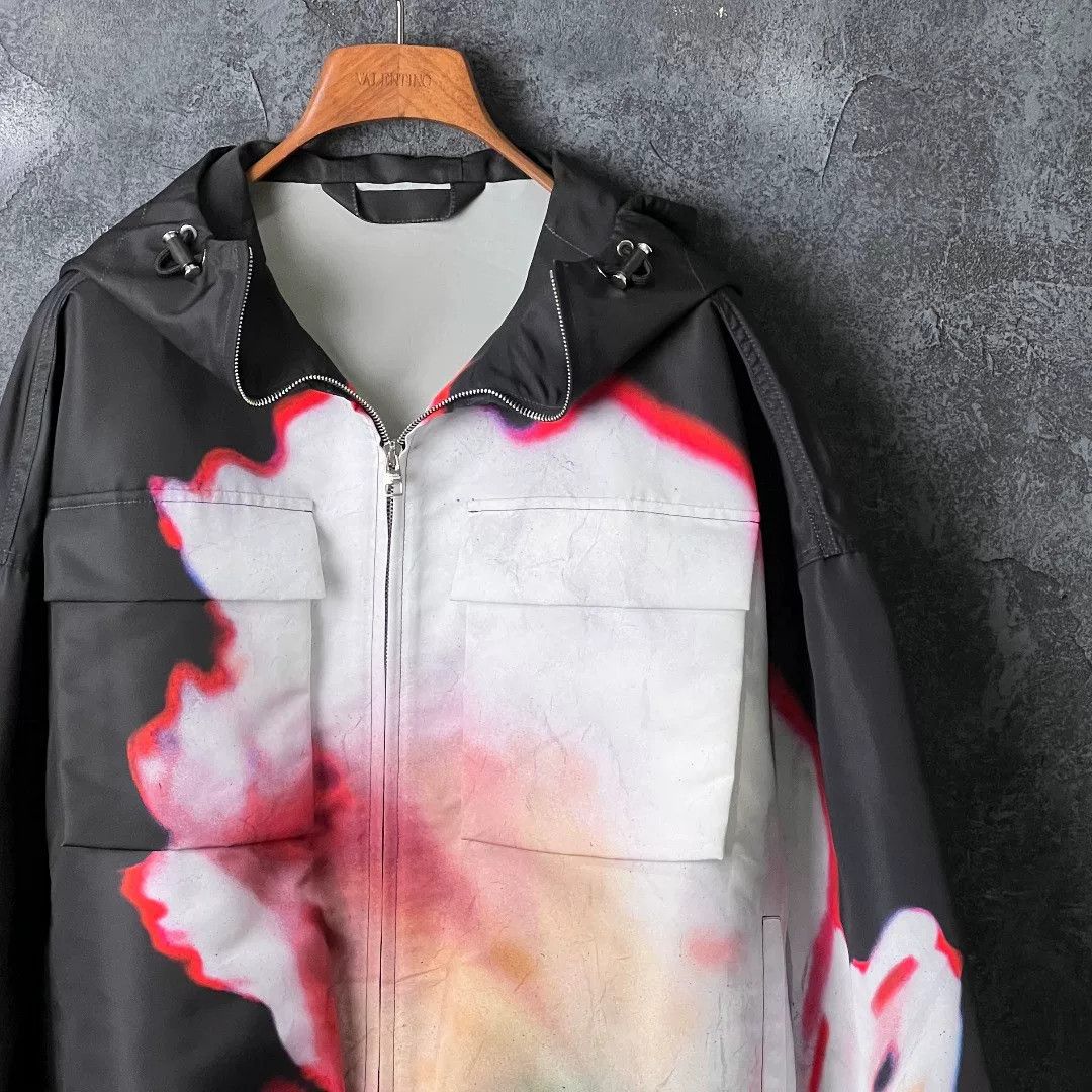 Alexander McQueen Alexander McQueen Colorblock Hooded Jacket Size US XL / EU 56 / 4 - 3 Thumbnail