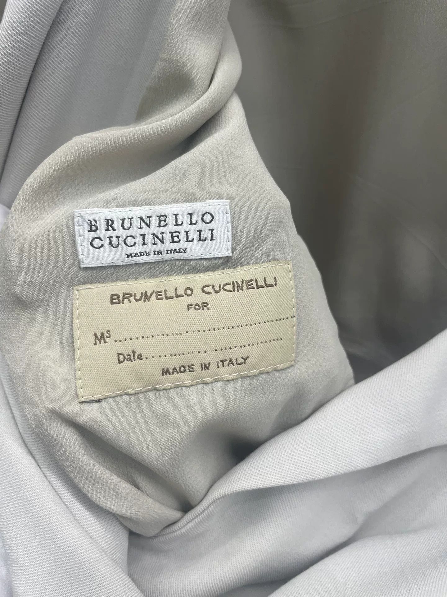 Brunello Cucinelli Brunello Cucinelli Beige Blazer Size 42 Size US M / EU 48-50 / 2 - 3 Thumbnail