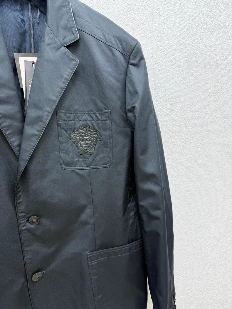Versace Versace Men's Casual Blazer Logo Embroidery Size US L / EU 52-54 / 3 - 4 Thumbnail