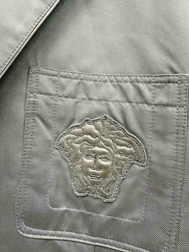 Versace Versace Men's Casual Blazer Logo Patch Size US L / EU 52-54 / 3 - 5 Thumbnail