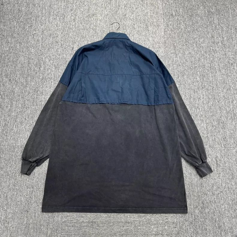 Balenciaga Balenciaga Washed Patchwork Long Sleeve Size US L / EU 52-54 / 3 - 2 Thumbnail