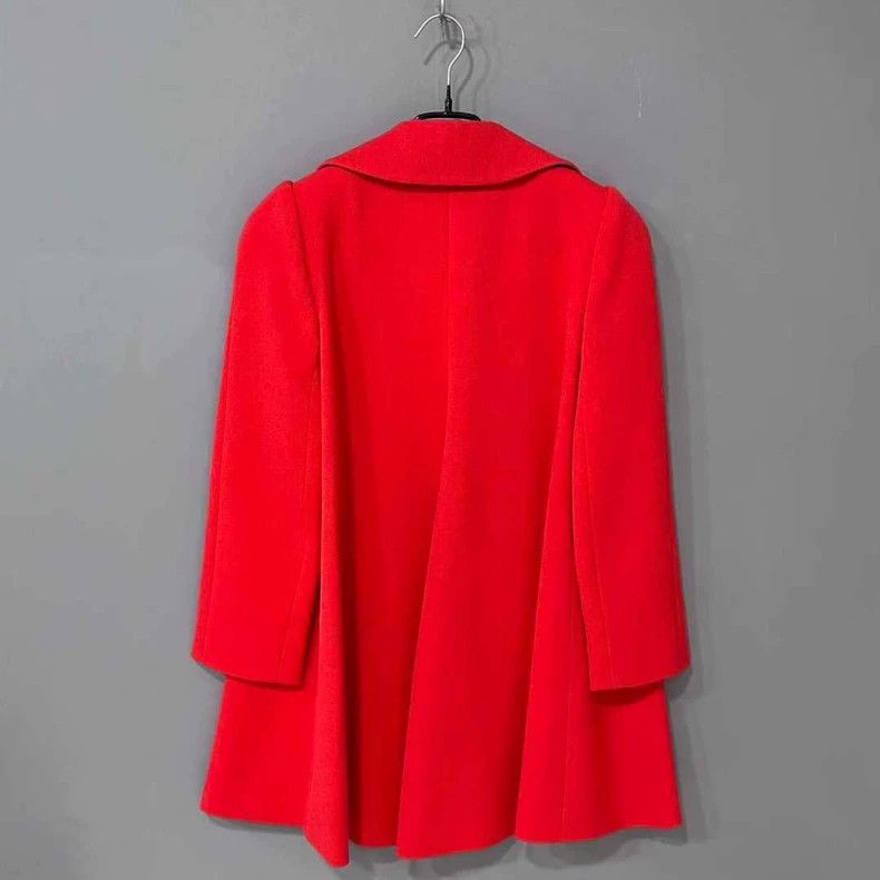 Louis Vuitton Louis Vuitton Ruffled Collar Double-Breasted Coat Size US M / EU 48-50 / 2 - 3 Thumbnail