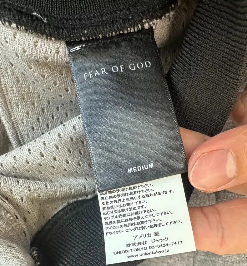 Fear of God Fear of God 5th LA Grey Drawstring Shorts Size US 28 / EU 44 - 4 Thumbnail