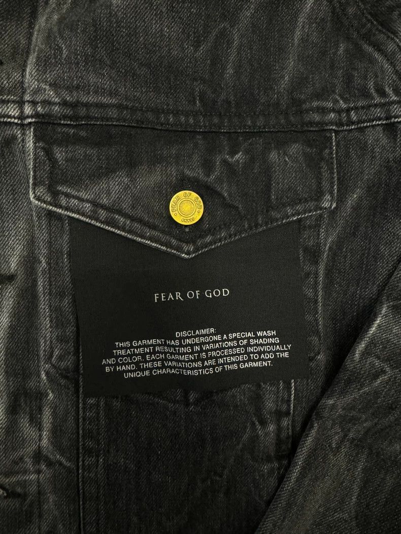 Fear of God Fear Of God 5th Wave Denim Jacket Size US L / EU 52-54 / 3 - 3 Thumbnail