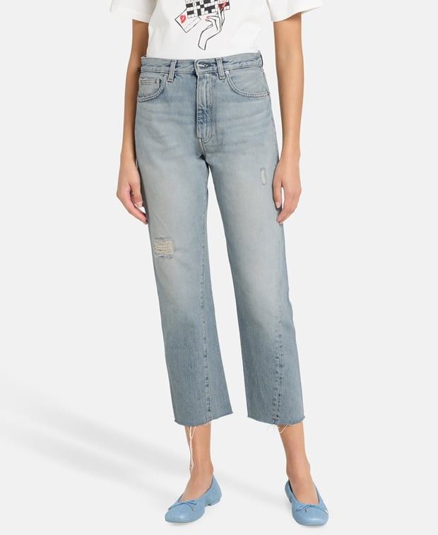 Toteme Twisted Seam Straight leg jeans Size 26" / US 2 / IT 38 - 2 Thumbnail