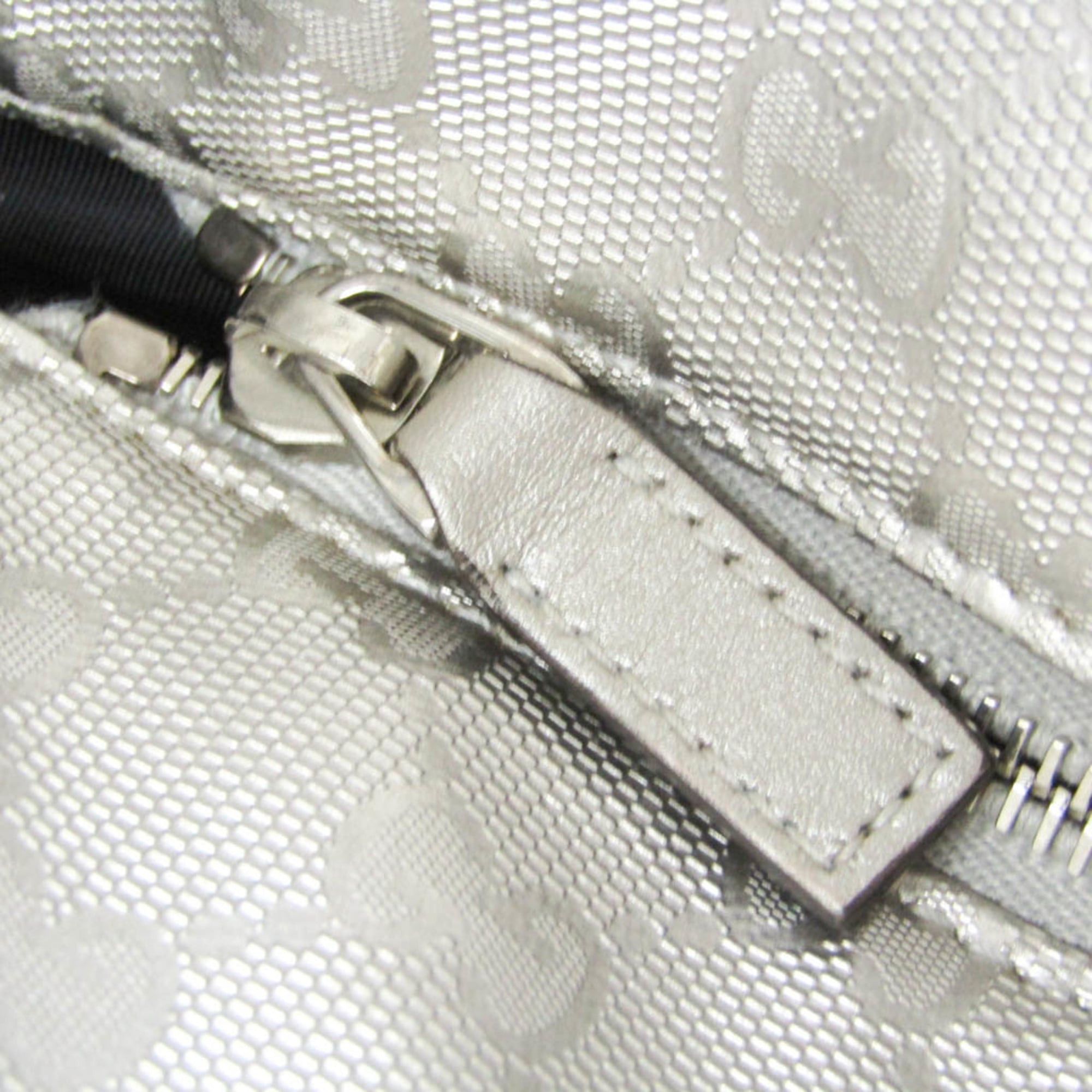 Gucci Gucci GG Imprimé 211137 Women's GG Imprimé,Leather Handbag,Tote Bag Silver Size ONE SIZE - 14 Thumbnail