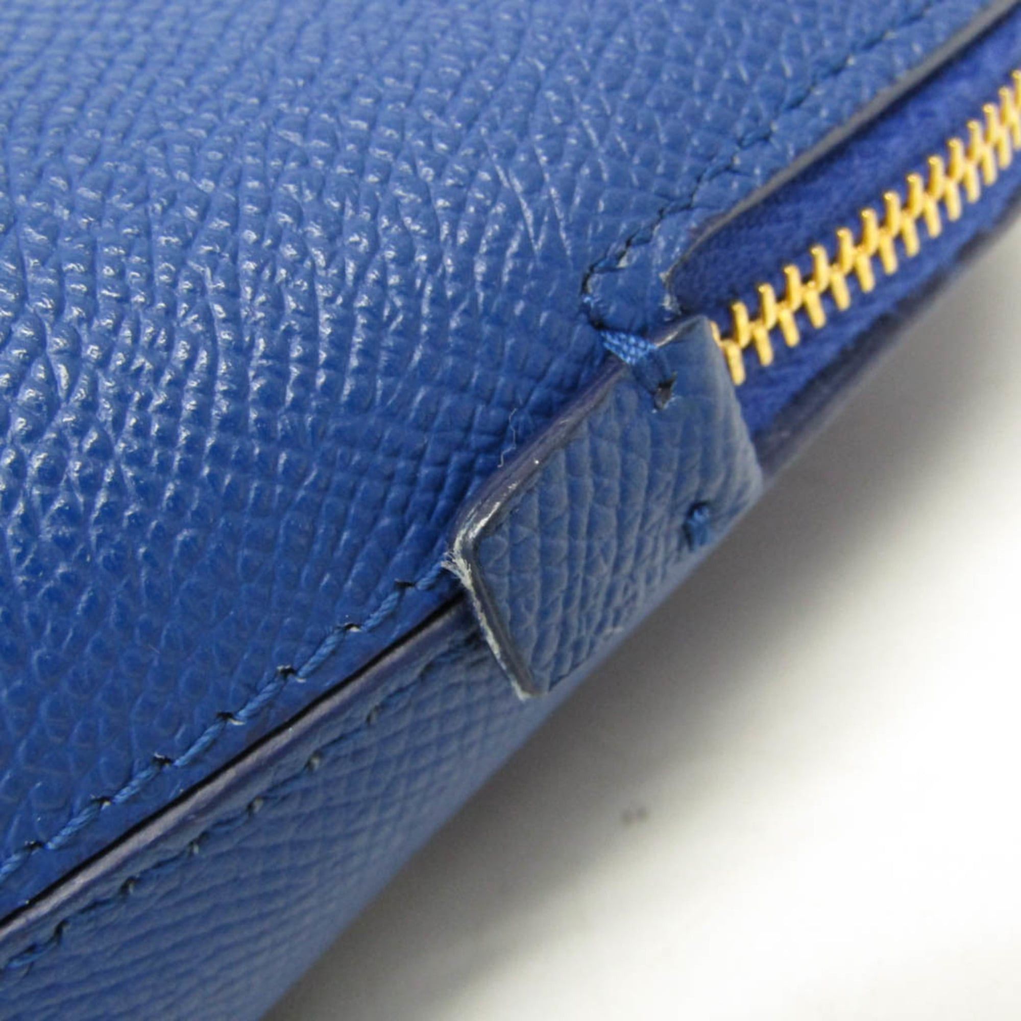 Balenciaga Balenciaga VILLE Top Handle XXS 550646 Women's Leather Handbag,Shoulder Bag Blue Size ONE SIZE - 8 Thumbnail