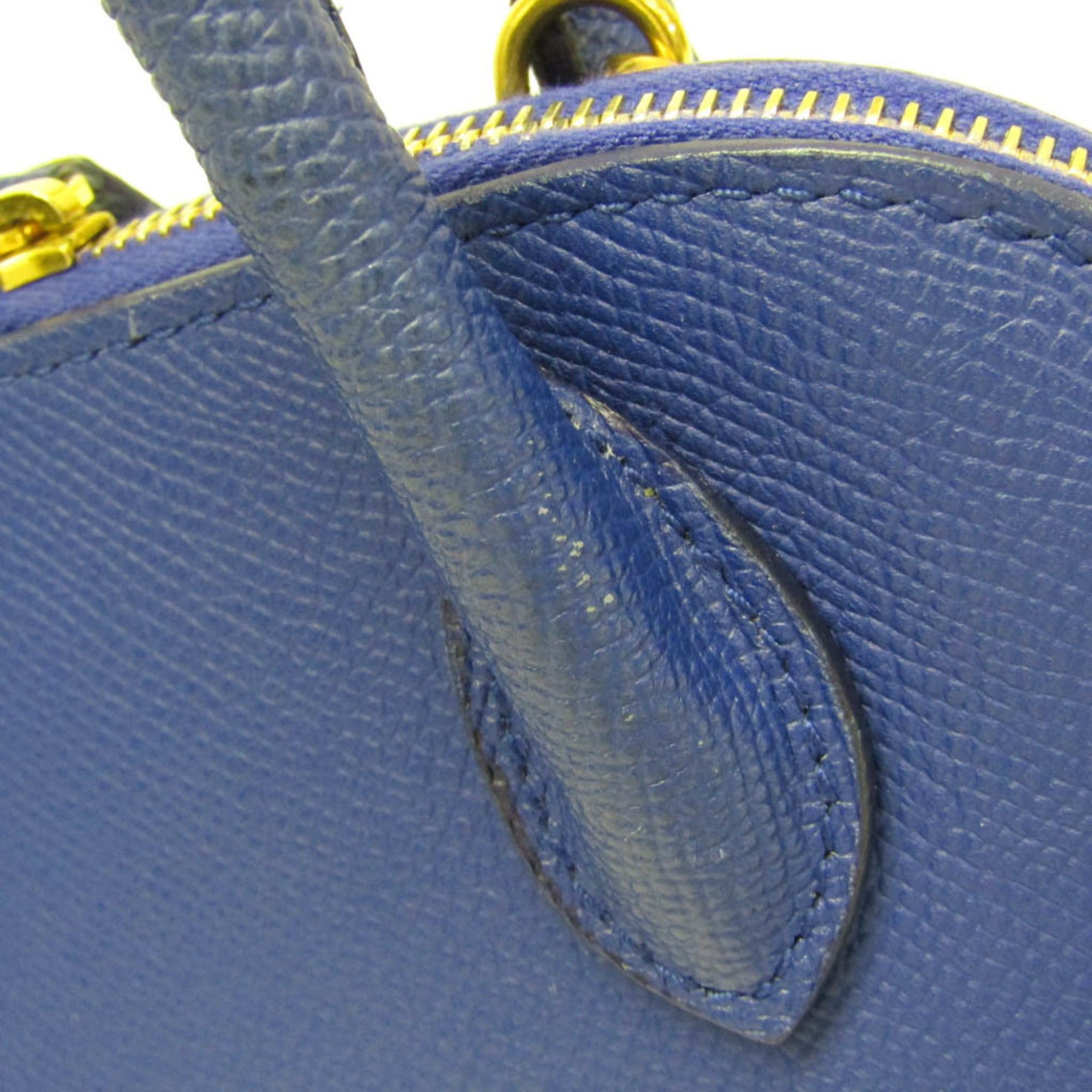 Balenciaga Balenciaga VILLE Top Handle XXS 550646 Women's Leather Handbag,Shoulder Bag Blue Size ONE SIZE - 11 Thumbnail