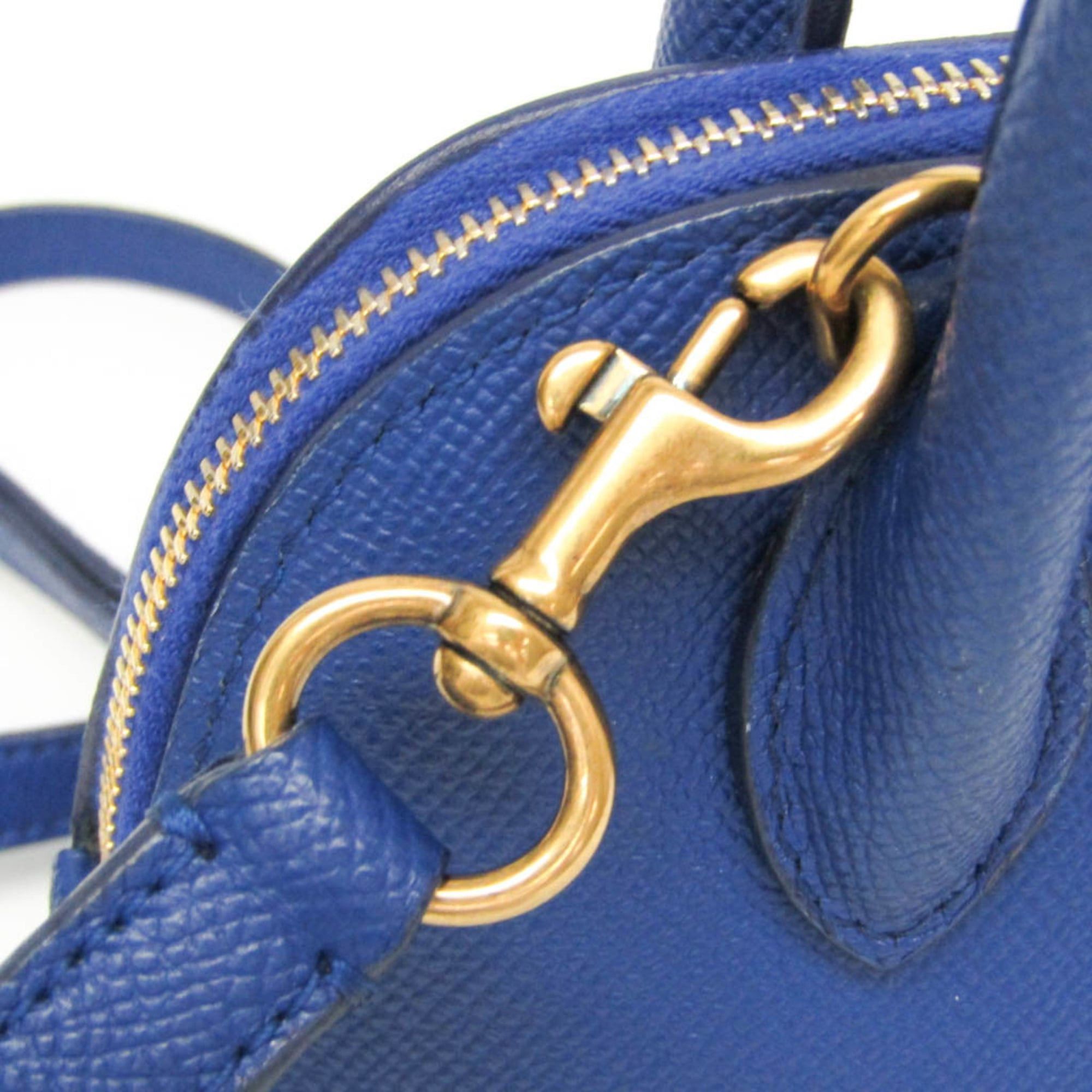Balenciaga Balenciaga VILLE Top Handle XXS 550646 Women's Leather Handbag,Shoulder Bag Blue Size ONE SIZE - 14 Thumbnail