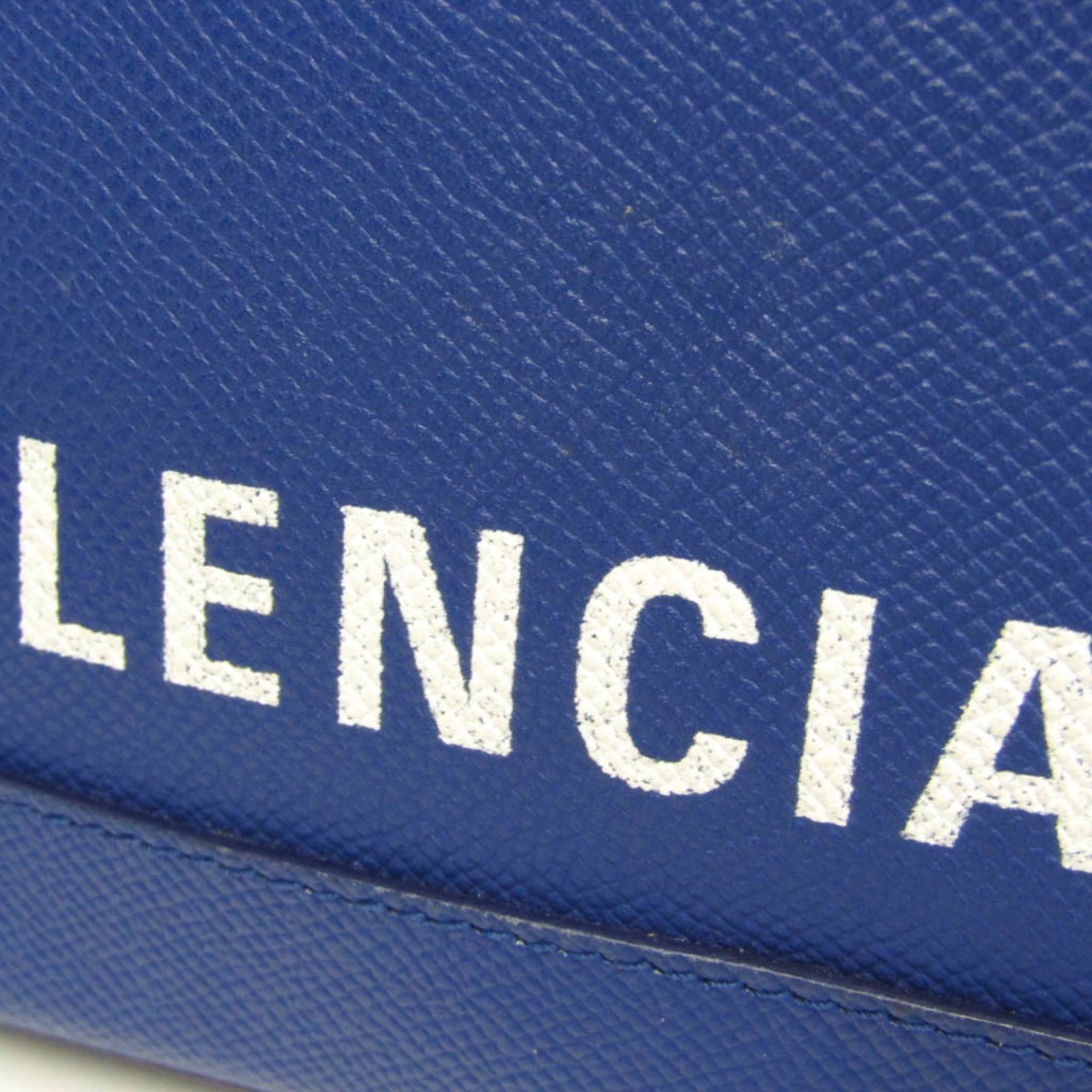 Balenciaga Balenciaga VILLE Top Handle XXS 550646 Women's Leather Handbag,Shoulder Bag Blue Size ONE SIZE - 10 Thumbnail