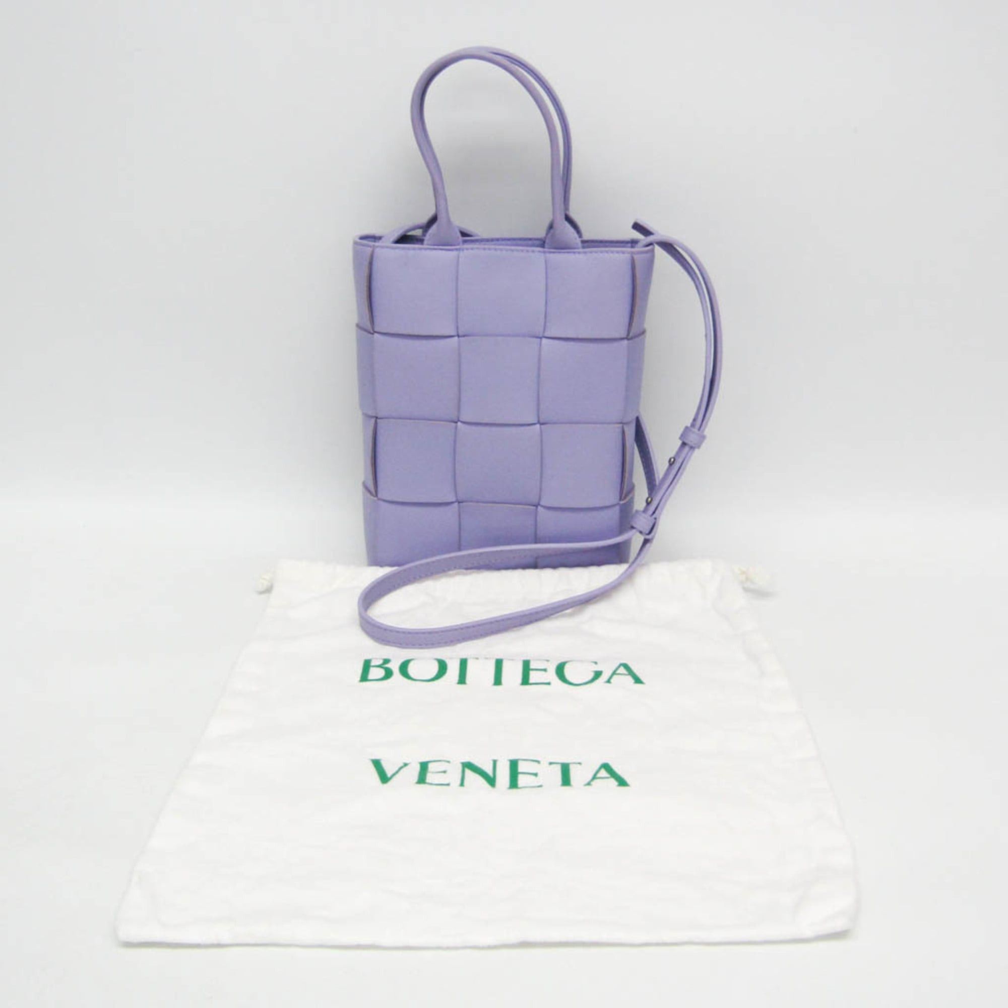 Bottega Veneta Bottega Veneta Mini Cassette Women's Leather Shoulder Bag,Tote Bag Purple Size ONE SIZE - 2 Thumbnail
