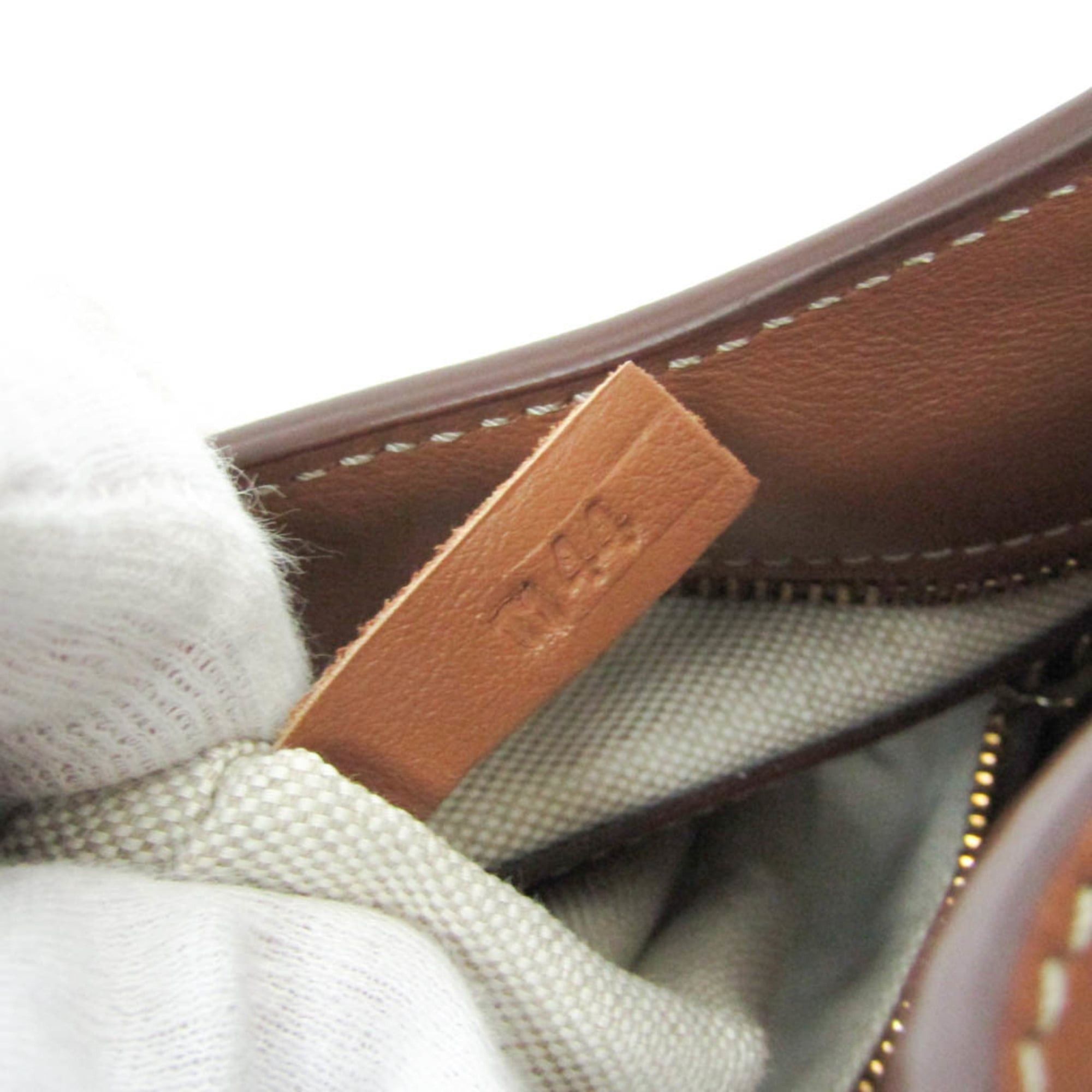 Tod's Tod's Oboe One-shoulder Bag Women's Leather,Raffia Shoulder Bag Light Brown Size ONE SIZE - 13 Thumbnail