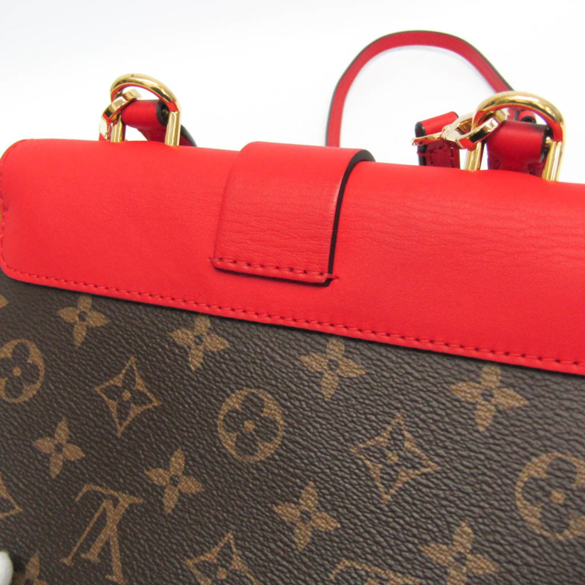 Louis Vuitton Louis Vuitton Monogram Rocky BB M44322 Women's Handbag,Shoulder Bag Brown,Red Color Size ONE SIZE - 9 Thumbnail