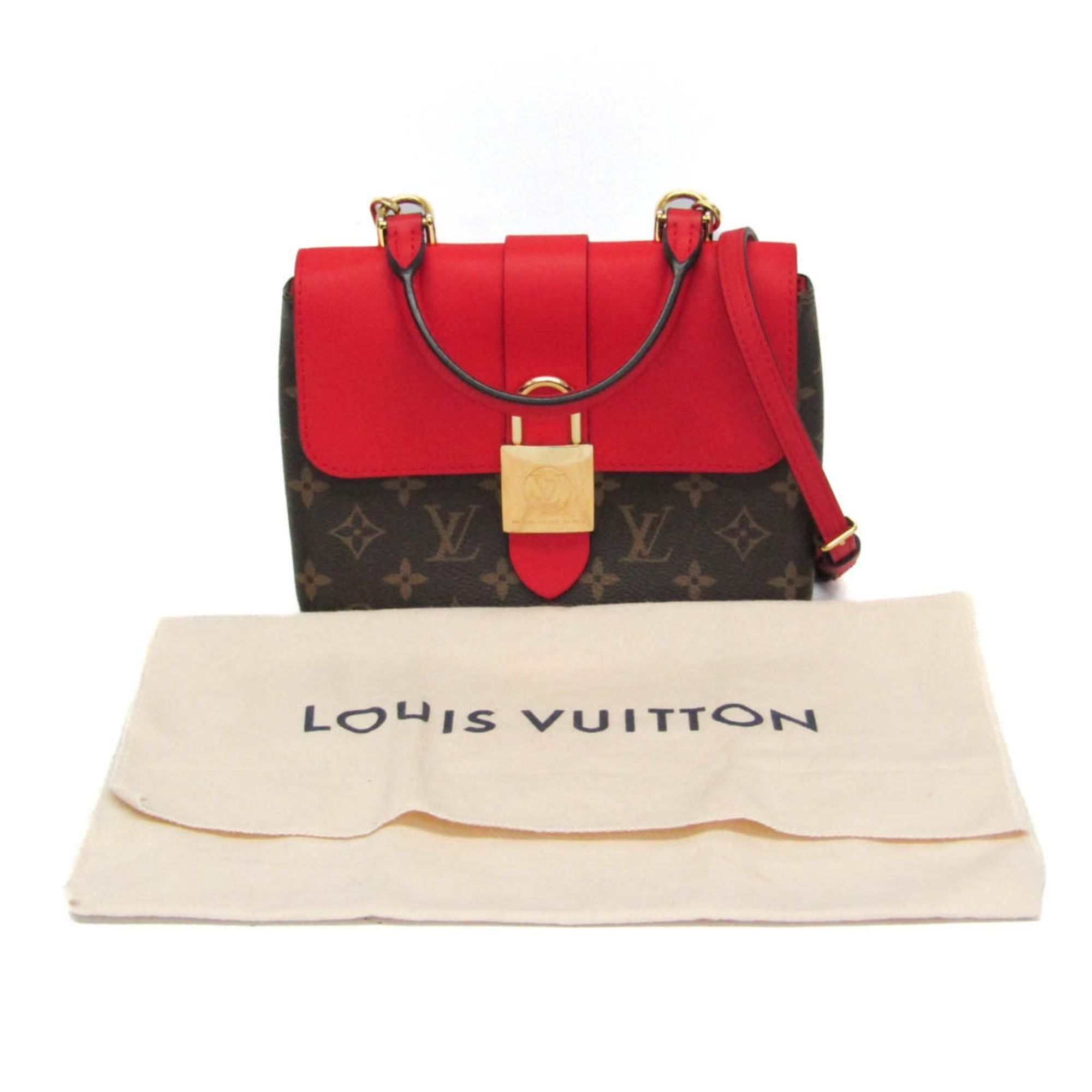 Louis Vuitton Louis Vuitton Monogram Rocky BB M44322 Women's Handbag,Shoulder Bag Brown,Red Color Size ONE SIZE - 2 Thumbnail