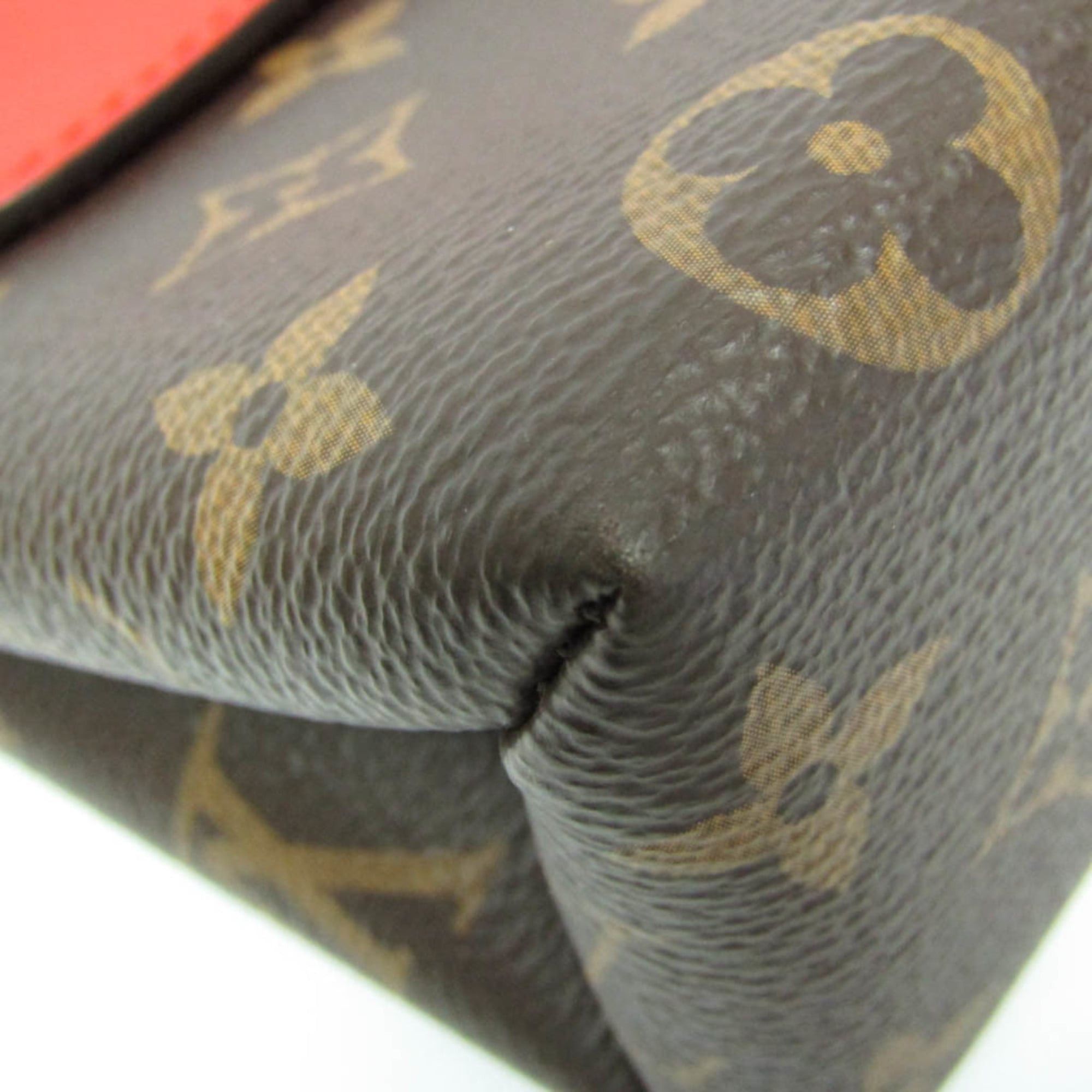 Louis Vuitton Louis Vuitton Monogram Rocky BB M44322 Women's Handbag,Shoulder Bag Brown,Red Color Size ONE SIZE - 6 Thumbnail