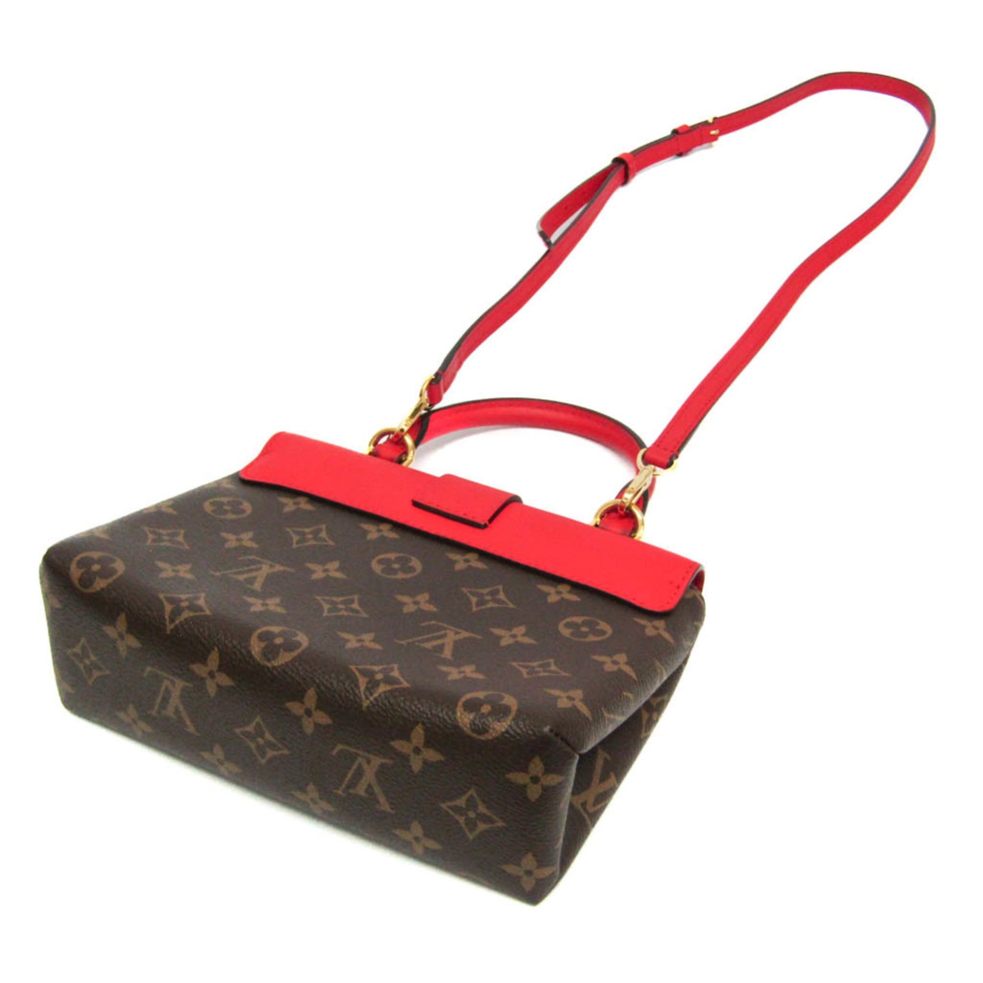Louis Vuitton Louis Vuitton Monogram Rocky BB M44322 Women's Handbag,Shoulder Bag Brown,Red Color Size ONE SIZE - 3 Thumbnail