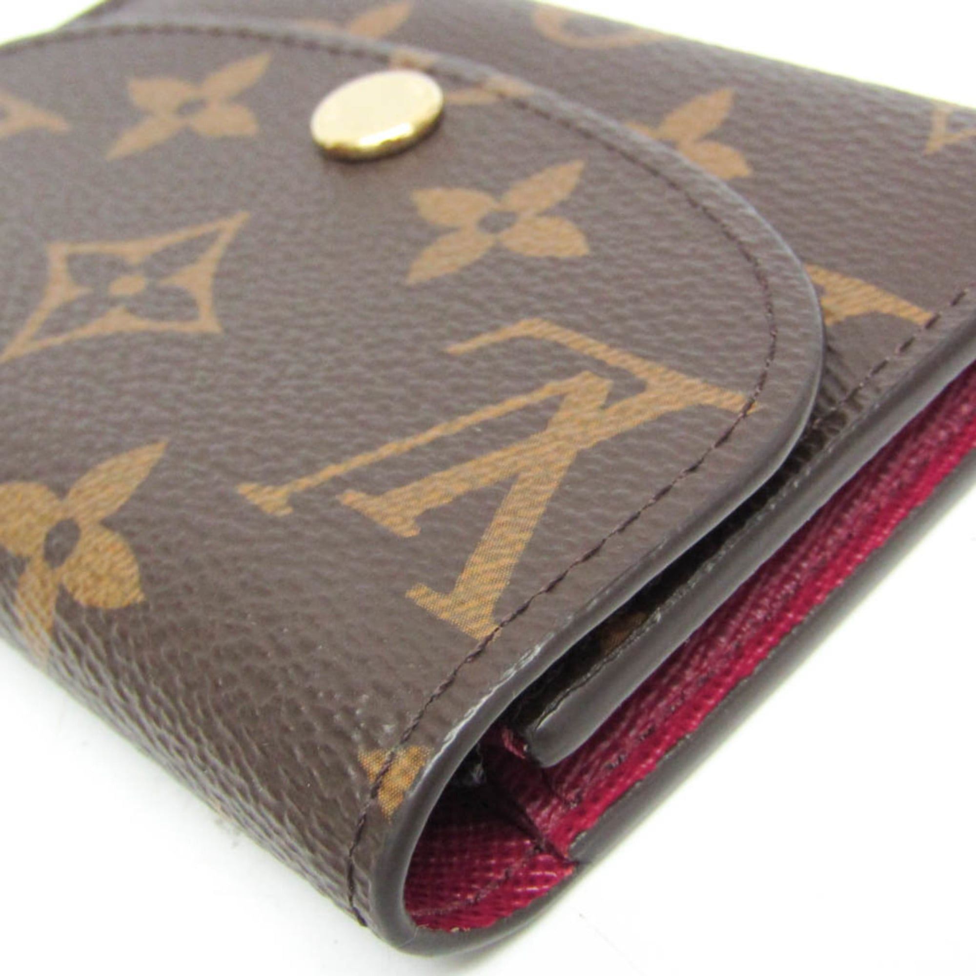 Louis Vuitton Louis Vuitton Monogram Rosalie Coin Purse M41939 Women's Monogram Coin Purse/coin Case Fuchsia,Monogram Size ONE SIZE - 8 Thumbnail