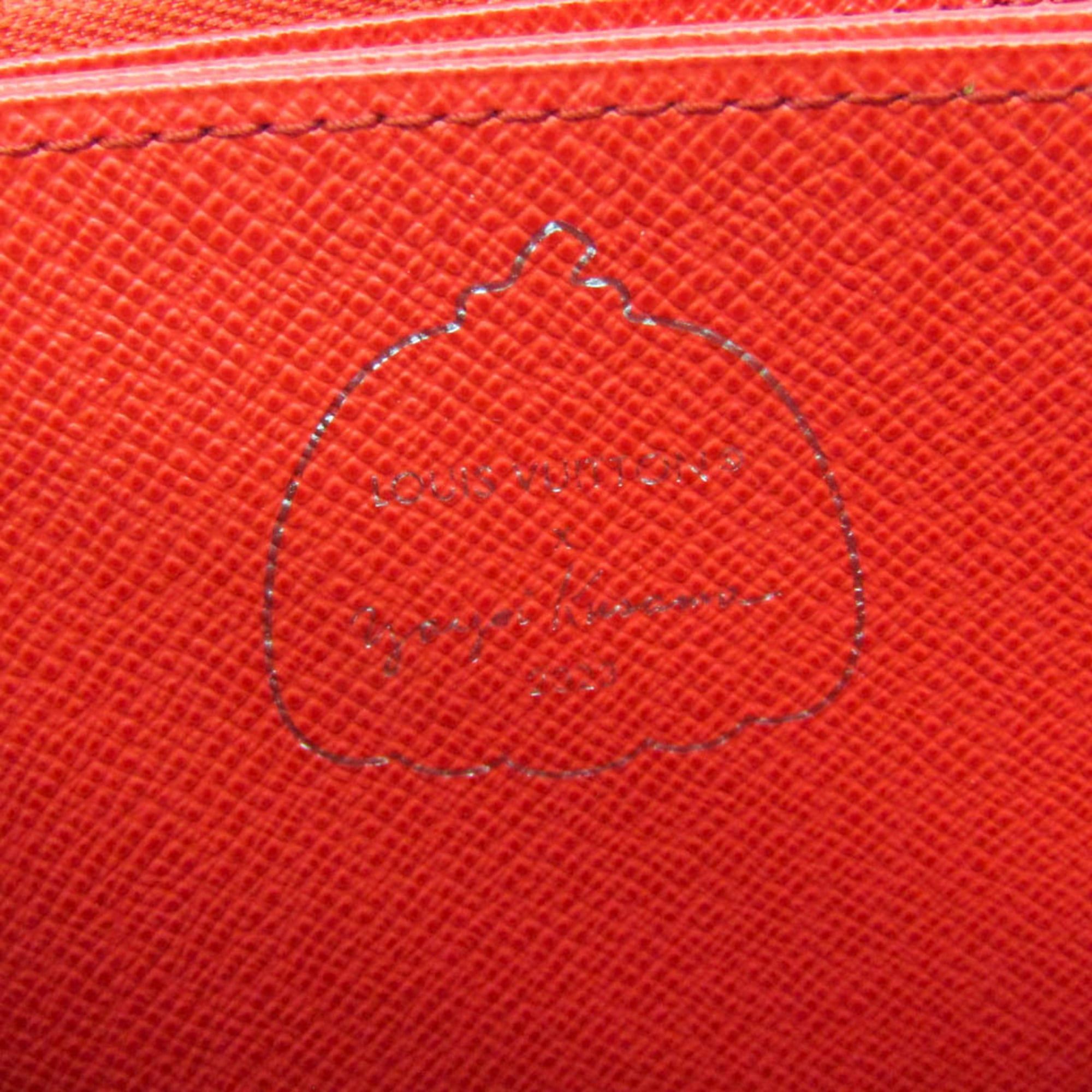 Louis Vuitton Louis Vuitton Epi LV X YK Zippy Wallet Yayoi Kusama M81961 Women's Epi Leather Long Wallet (bi-fold) Red Color,White Size ONE SIZE - 19 Thumbnail
