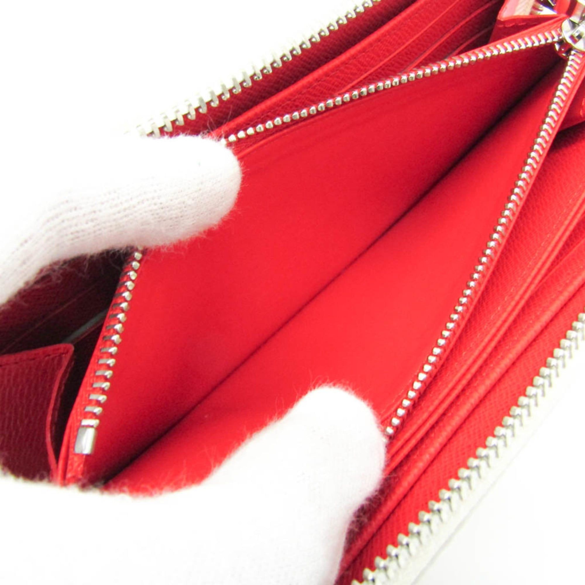 Louis Vuitton Louis Vuitton Epi LV X YK Zippy Wallet Yayoi Kusama M81961 Women's Epi Leather Long Wallet (bi-fold) Red Color,White Size ONE SIZE - 5 Thumbnail
