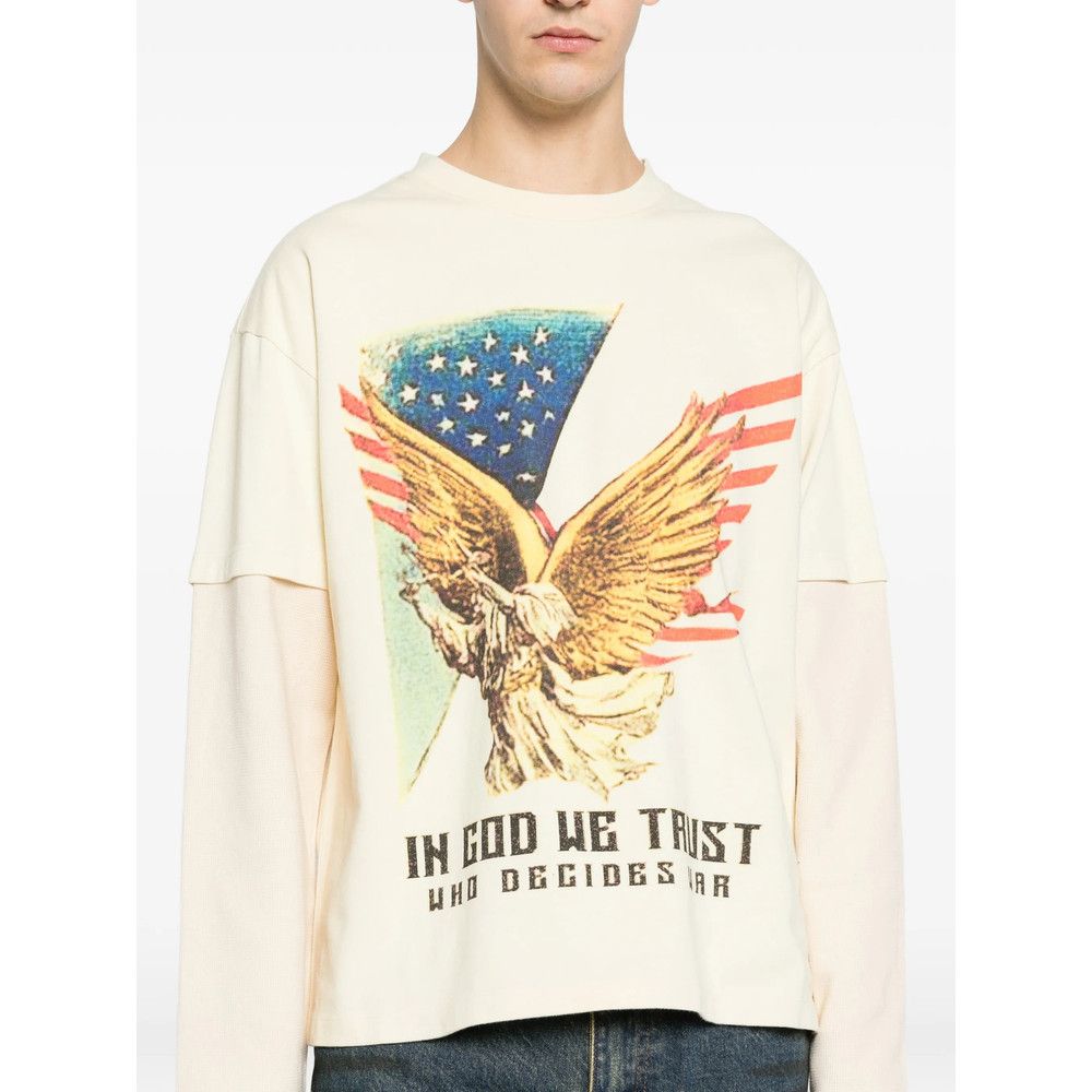 Who Decides War Who Decides War NEUTRALS Sweaters & Knitwear - Sweatshirts Size US L / EU 52-54 / 3 - 3 Thumbnail