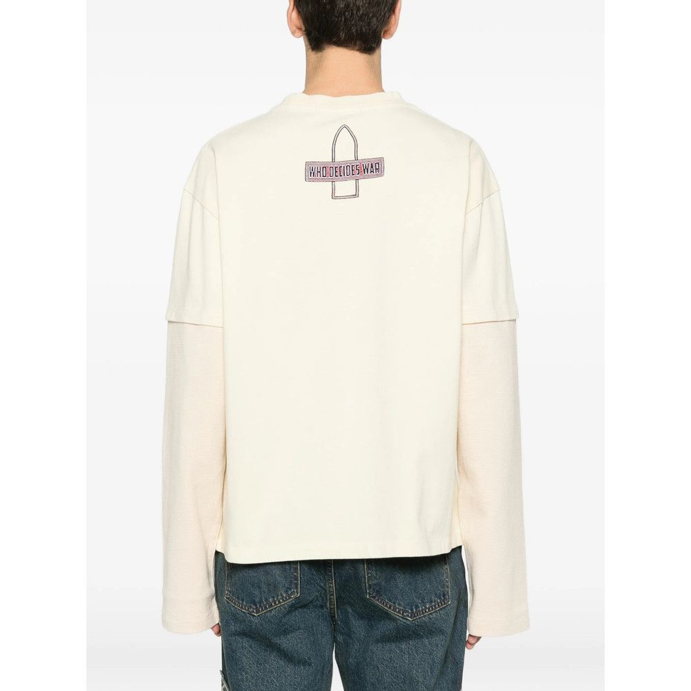 Who Decides War Who Decides War NEUTRALS Sweaters & Knitwear - Sweatshirts Size US XL / EU 56 / 4 - 4 Thumbnail