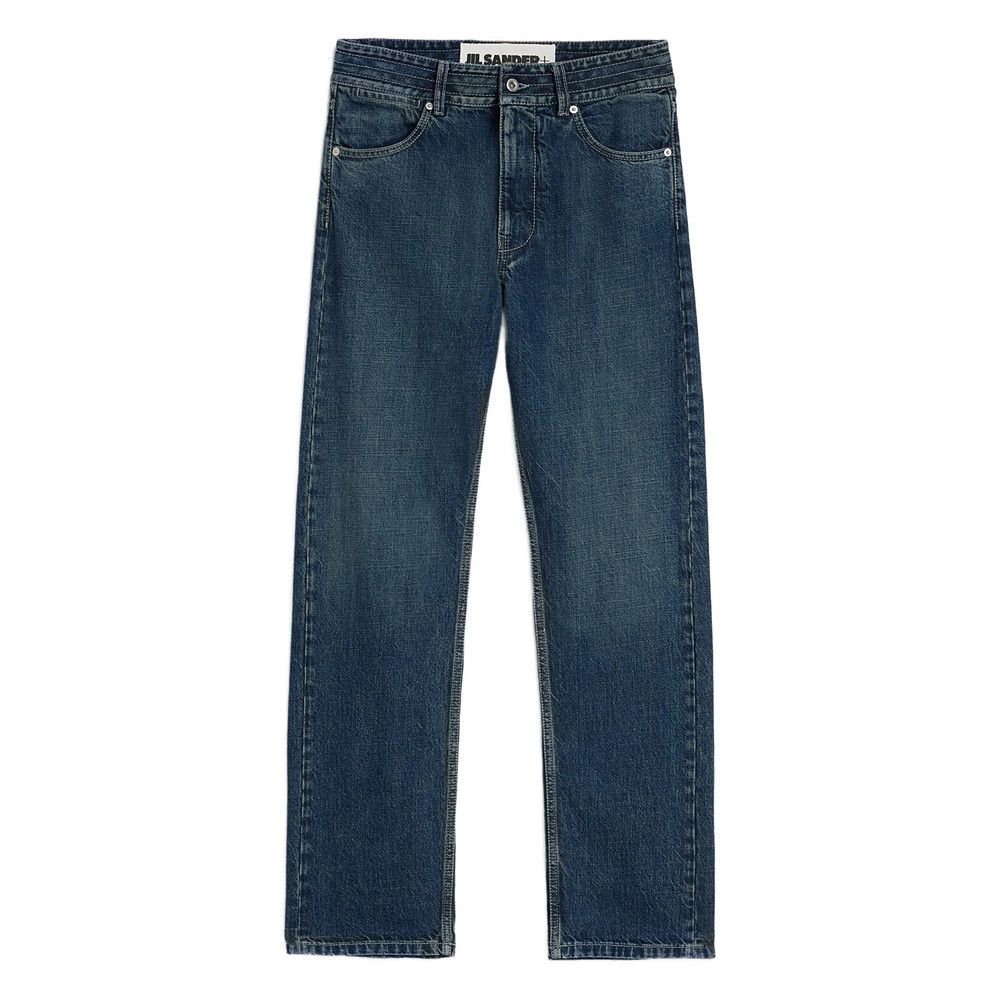 Jil Sander Jil Sander BLUE Trousers - Regular & Straight-Leg Trousers Size US 32 / EU 48 - 3 Thumbnail