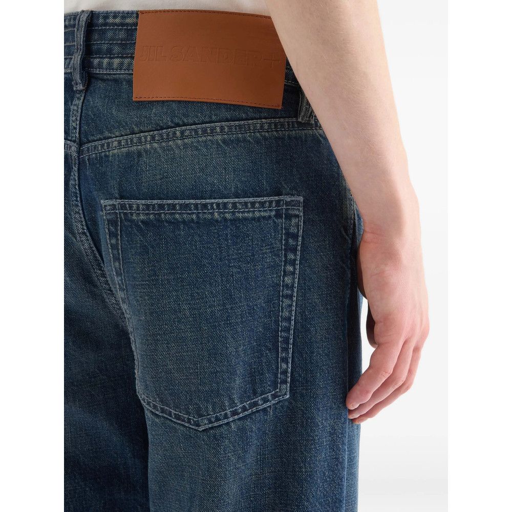 Jil Sander Jil Sander BLUE Trousers - Regular & Straight-Leg Trousers Size US 32 / EU 48 - 2 Thumbnail