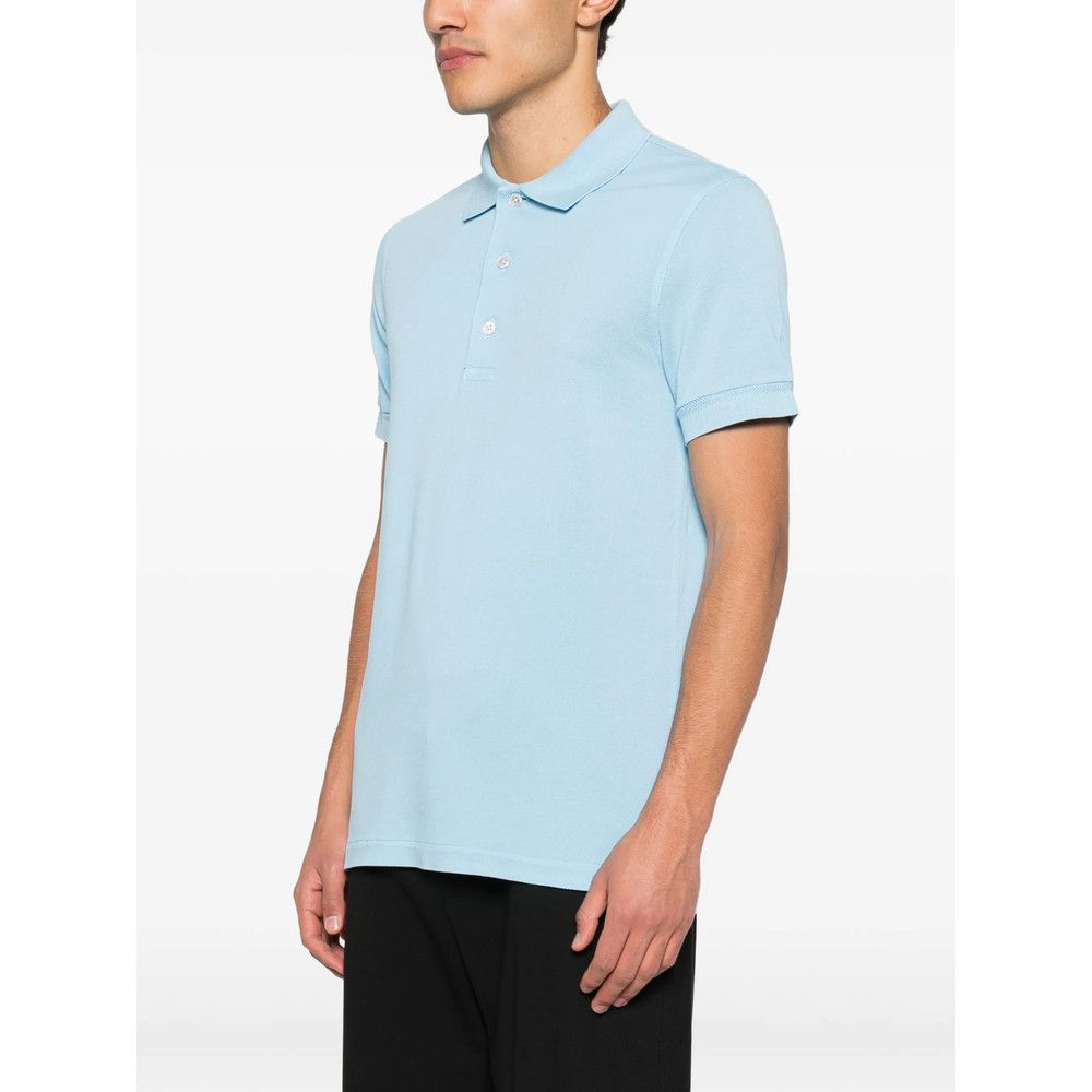 Tom Ford Tom Ford BLUE Polo Shirts Size US L / EU 52-54 / 3 - 3 Thumbnail