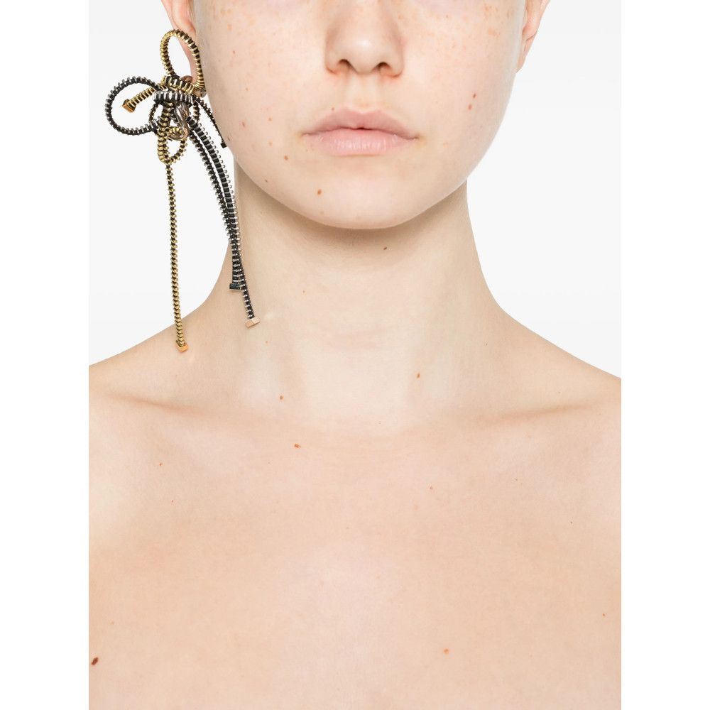Jean Paul Gaultier Jean Paul Gaultier GOLD Earrings Size ONE SIZE - 2 Thumbnail