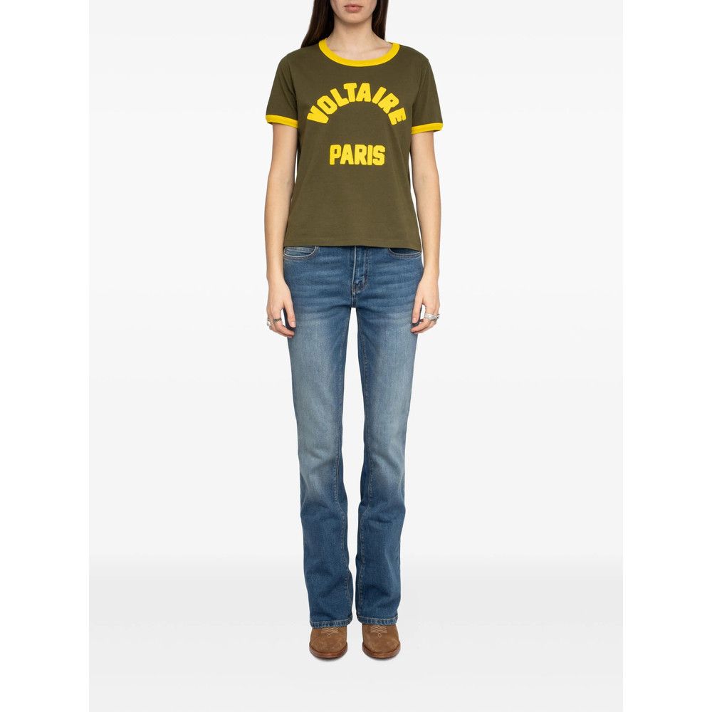 Zadig & Voltaire Zadig & Voltaire GREEN Tops - T-shirts & Jerseys Size XS / US 0-2 / IT 36-38 - 3 Thumbnail