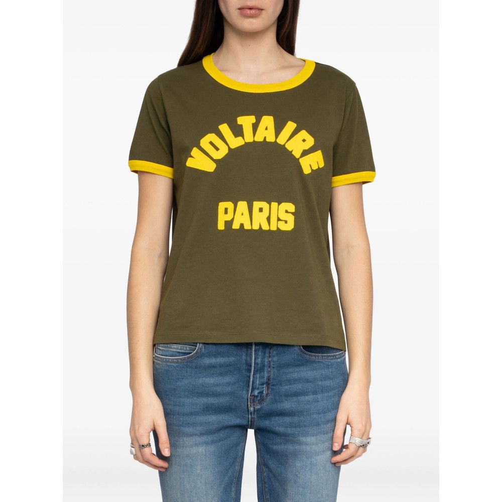 Zadig & Voltaire Zadig & Voltaire GREEN Tops - T-shirts & Jerseys Size XS / US 0-2 / IT 36-38 - 4 Thumbnail
