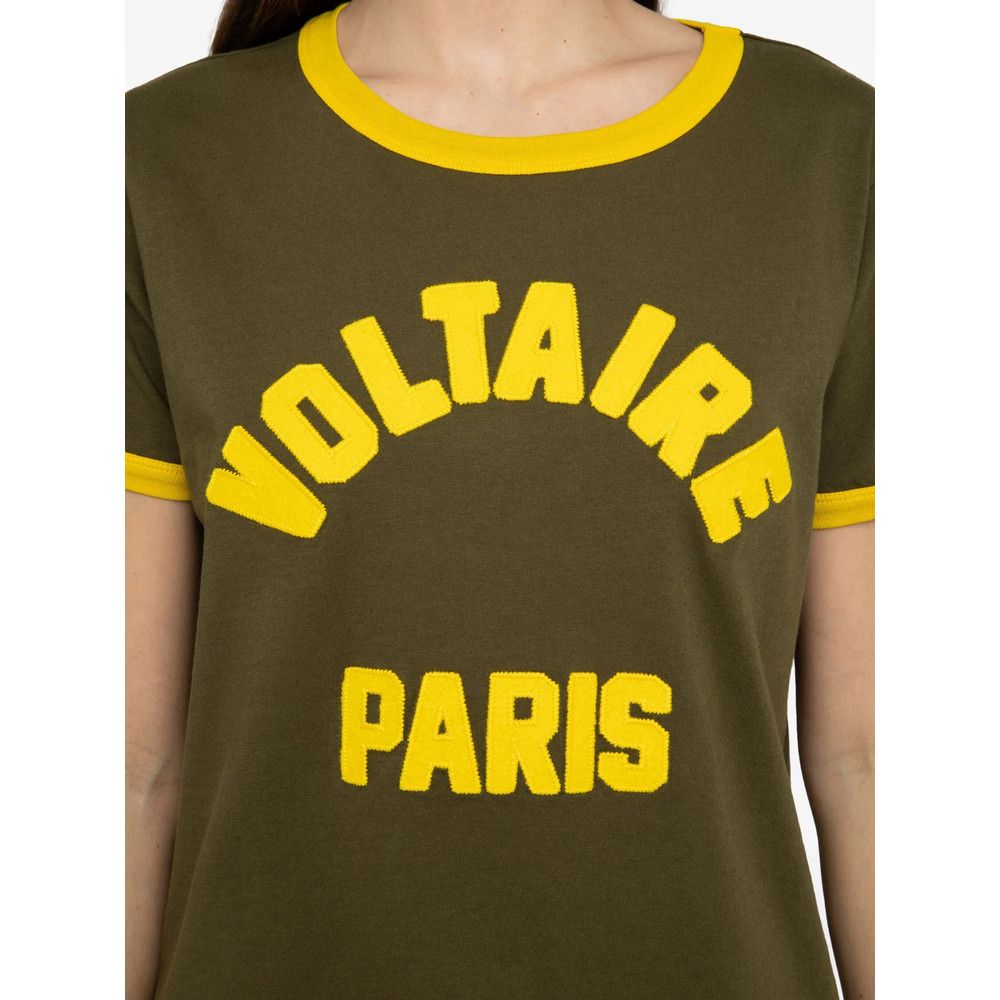 Zadig & Voltaire Zadig & Voltaire GREEN Tops - T-shirts & Jerseys Size XS / US 0-2 / IT 36-38 - 2 Thumbnail