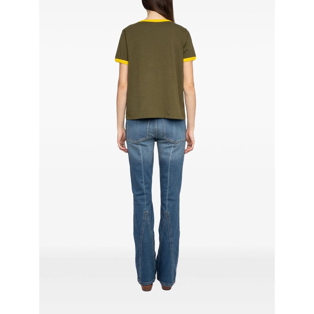 Zadig & Voltaire Zadig & Voltaire GREEN Tops - T-shirts & Jerseys Size XS / US 0-2 / IT 36-38 - 5 Thumbnail