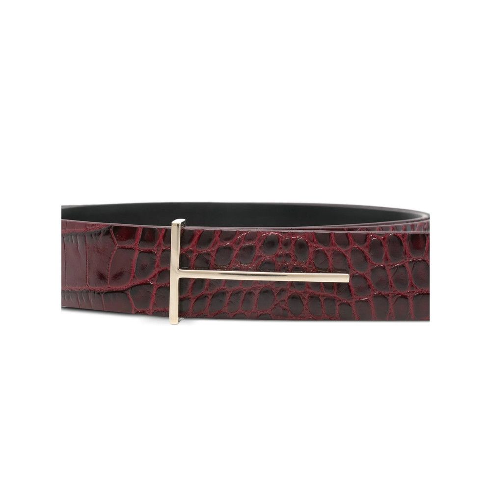 Tom Ford Tom Ford RED Belts Size ONE SIZE - 3 Thumbnail