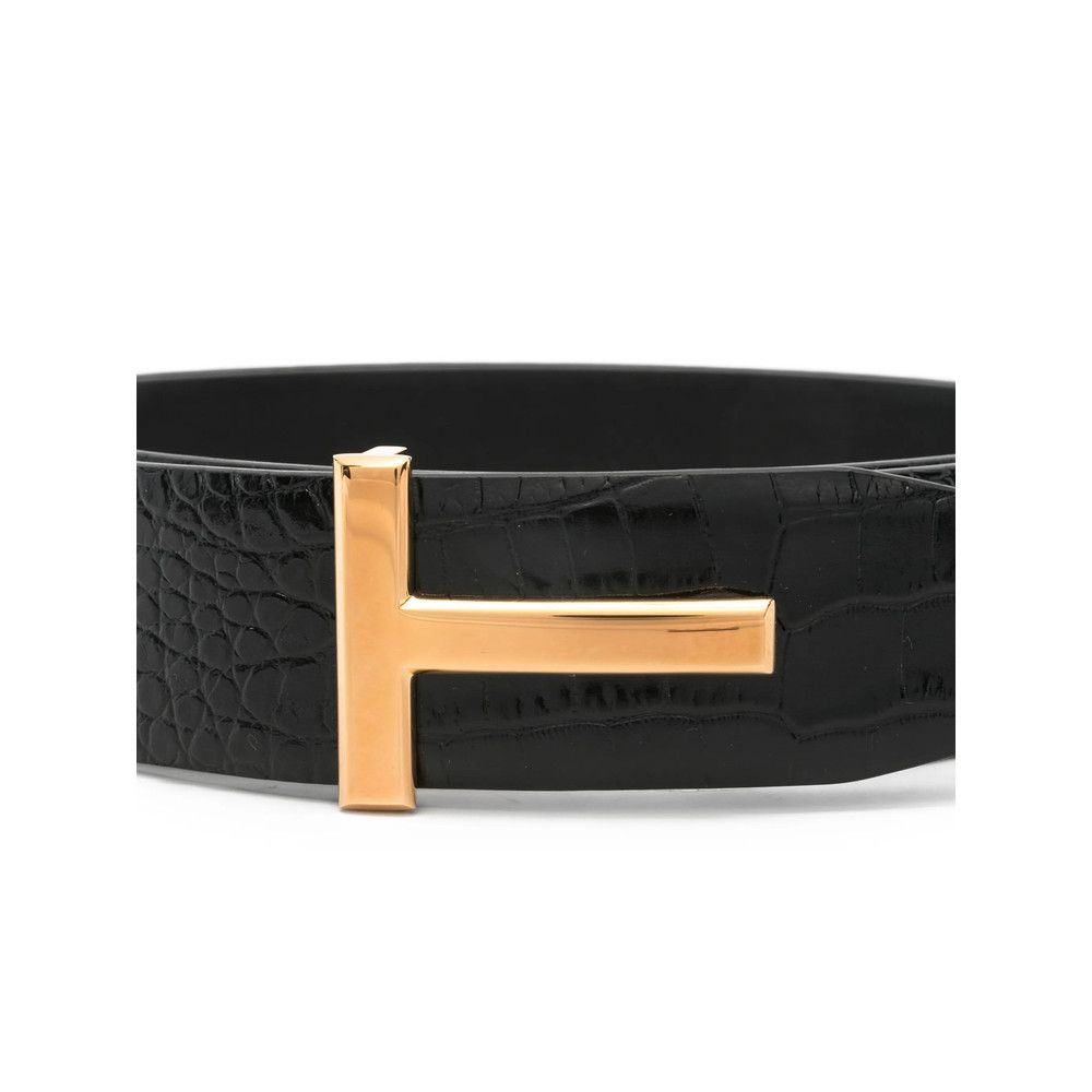Tom Ford Tom Ford BLACK Belts Size ONE SIZE - 3 Thumbnail