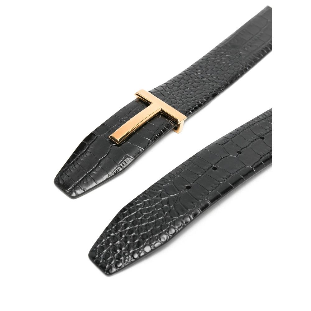 Tom Ford Tom Ford BLACK Belts Size ONE SIZE - 2 Thumbnail