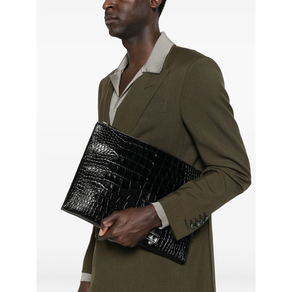 Tom Ford Tom Ford BLACK Clutch Bags Size ONE SIZE - 4 Thumbnail