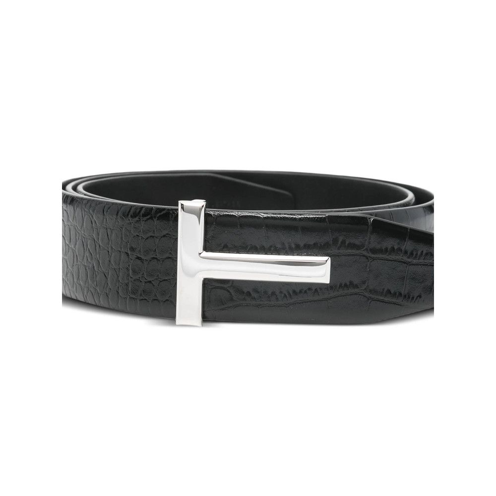 Tom Ford Tom Ford BLACK Belts Size ONE SIZE - 2 Thumbnail