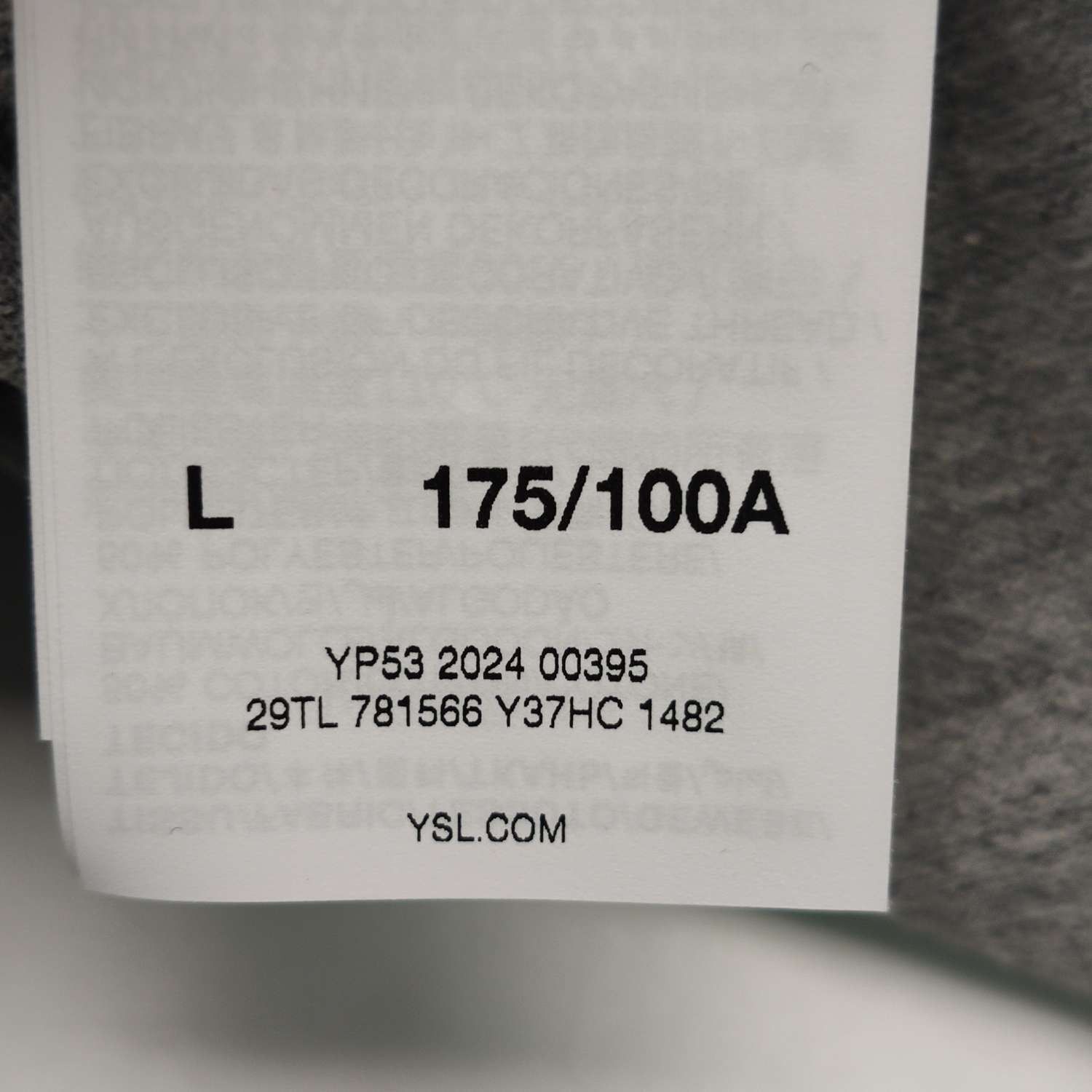 Saint Laurent Paris Saint Laurent YSL Logo Crewneck Short-Sleeve T-Shirt L Size US L / EU 52-54 / 3 - 14 Thumbnail