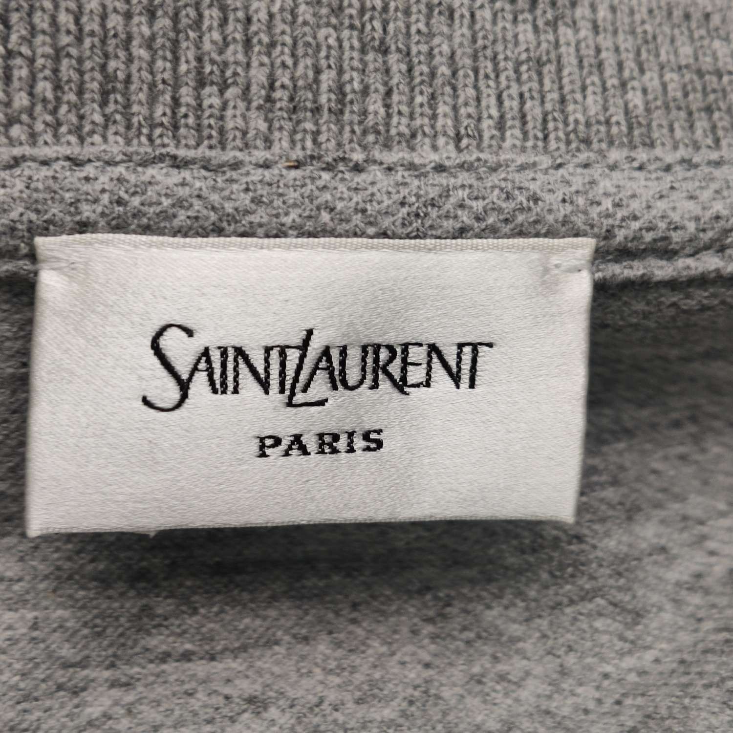 Saint Laurent Paris Saint Laurent YSL Logo Crewneck Short-Sleeve T-Shirt L Size US L / EU 52-54 / 3 - 12 Thumbnail